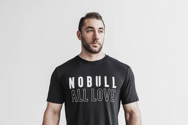 Red Nobull Tee (ALL Love) Men's Tanks | CA H1594A